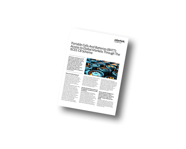 CB Scheme for Batteries | Fact Sheet